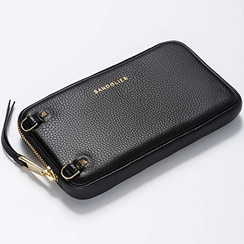 Bandolier Expanded Zip Pouch - Black/Gold - Phone Case & Strap Sold Separately #TOP7