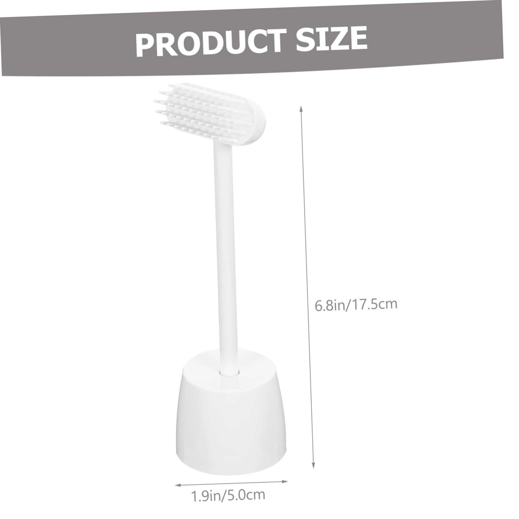 BCOATH 1Set Multi Functional Cat Massage Comb Portable Grooming Brush with Storage Base for Cats and Dogs Lightweight and Easy to Hold for Shedding and Relaxing Pets