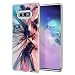 Produktbild Conie® Handyhülle Rück Schale für Samsung Galaxy S10e, Ultra Slim TPU Hülle aus Silikon mit Bilder Motiv, Kanten Display Kamera Schutz, Rauch Abstract Design