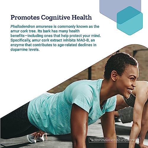 Life Extension Dopamine Advantage - Phellodendron Bark Extract Supplement With Vitamin B12 - For Youthful Dopamine Levels And Brain Health - Gluten-Free, Non-Gmo, Vegetarian - 30 Capsules #TOP6