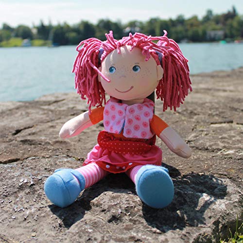 HABA 302842 Soft Doll Lilli -Lou, 30cm, for Ages 18 Months and Up