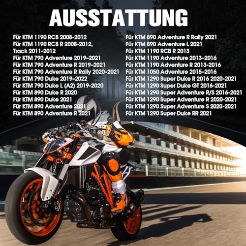 Motorrad-Ölfilter-Luftfilter Kit Filtros Aceite OEM Ersatz für KTM 790-1290 Duke Adventure