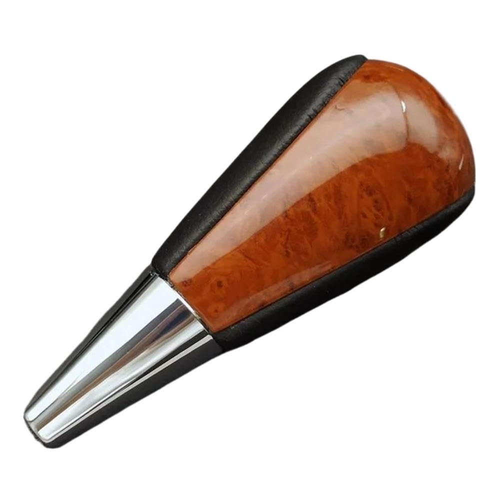 Sxqpocar Brown Leather Gear Shift Knob For Lexus Lx570 2007-2013 Gear Ball Head Shift Lever Head(Brown)