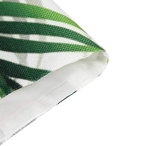 Demiawaking Runner da Tavolo Moderno Stampa Foglie...