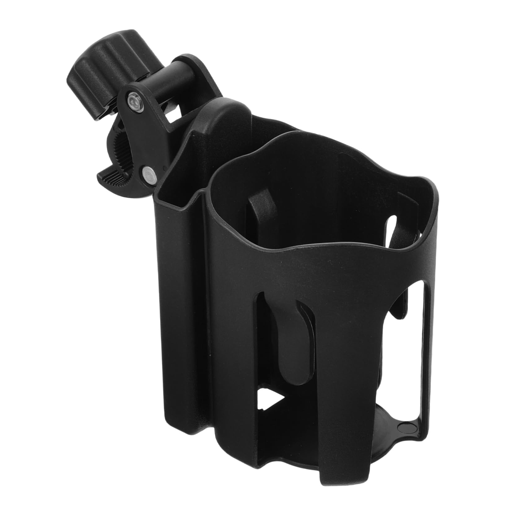 minkissy 3 Pezzi Portabottiglie Per Bici Portabicchieri Walker Adulto Portabibite Per Passeggino Accessori Per Sedie a Rotelle Tazza Coppa Bici Plastica Abs Black