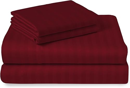 Miniatura 14 de Pizuna Juego de funda de edredón de algodón tamaño individual, 300 hilos de tejido de satén de algodón de fibra larga con cierre de botón (funda de