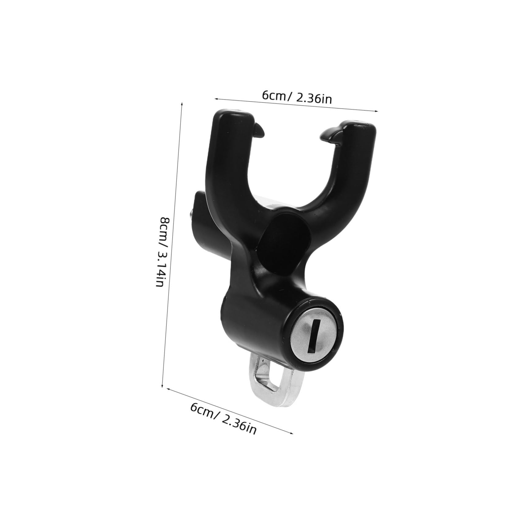 GRIRIW 1 Set Portable Motorcycle Lock Theft Security Lock for Bike and Scooter Lightweight and Compact Design for Easy Carrying and Versatile Protection