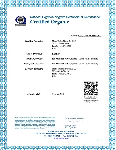 Mary Tylor Naturals SB-01-LB Organic Shea Butter 1 Lb — Usda Certified Raw thumb #4