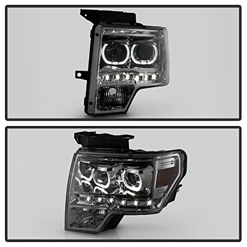 ACANII LED Halo Projector Headlights for 2009-2014 Ford F-150 - Image 6