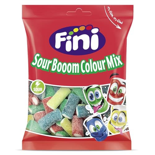 Fini Mini Regalices Sour Boom Colour Mix, 90g
