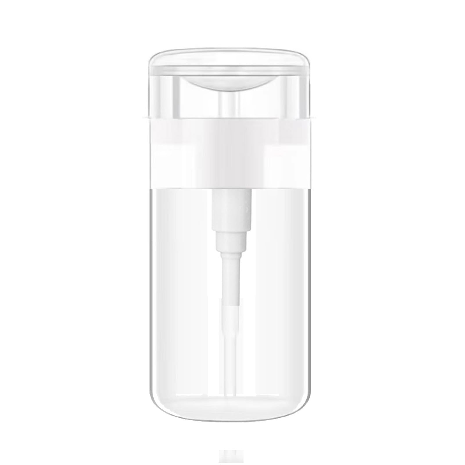 Push Down Pump Dispenser Nail Polish Remover Alcohol Bottle