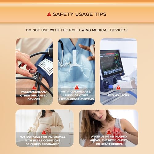 Portable MHD TENS Foot Massager for Plantar Fasciitis &#038; Neuropathy Pain Relief &#8211; Deep Tissue Electric Muscle Stimulator, Adjustable Intensity, Lightweight Design for Home, Travel, Office Use