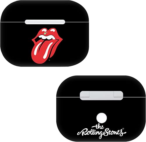 Miniatura 7 de Head Case Designs Calcomanía de vinilo con licencia oficial de The Rolling Stones Band Art compatible con Apple AirPods Pro Band,Logotipo clásico de