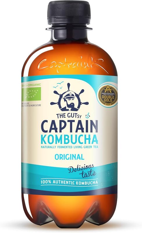 The Gutsy Captain Kombucha Original 12 x 400ml