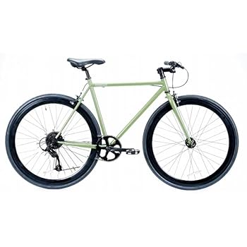 ロードバイク グリーン 自転車 Amazon | 自転車 通販 T-STREET-8D アーミーグリーン クロス