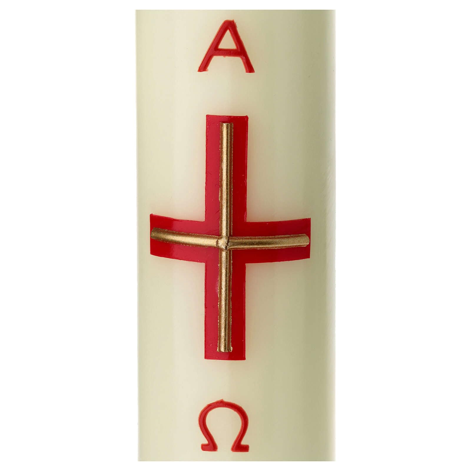 Altar Candle, Ball-Shaped, Opaque Green, 10 cm