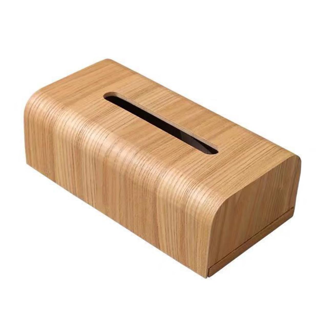 Chic Holz Tissue Box Japanischer Stil Tisch Tissue Halter Wohnaccessoire Badezimmer Serviettenbox Kompakt Leicht Stilvoll