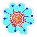 CTP Springtime Blooms Designer Flower Cut-Outs, 36 Pieces (Creative Teaching Press 3868)