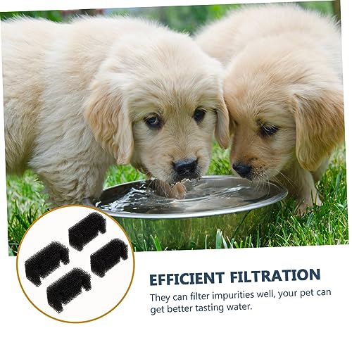 Filtros de esponja para dispensador de agua para mascota miniatura 7