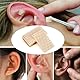 Ohrsamen Akupunktur, 600 Ohrmassage Aufkleber, Akupressurstift, Meridian Akupressur Stab Kugel, Einweg-Ohrsamen, Akupunkturstift, Ohrpunktdiagramm, Für Die Gesichtsreflexzonenmassage Und Ohrentherapie
