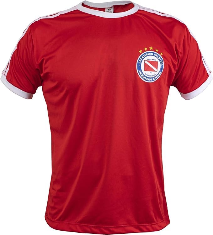 Diego Maradona Argentinos Juniors Argentina Football League Shirt Debut Jersey, Red, XL