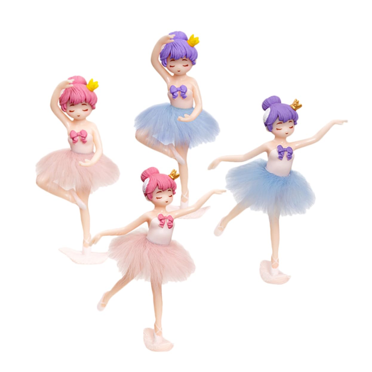 ifundom 20pièces Décorations De Gâteau Ornements pour Fête Anniversaire Figurines pour Gâteaux Et Muffins Décorations De Desserts