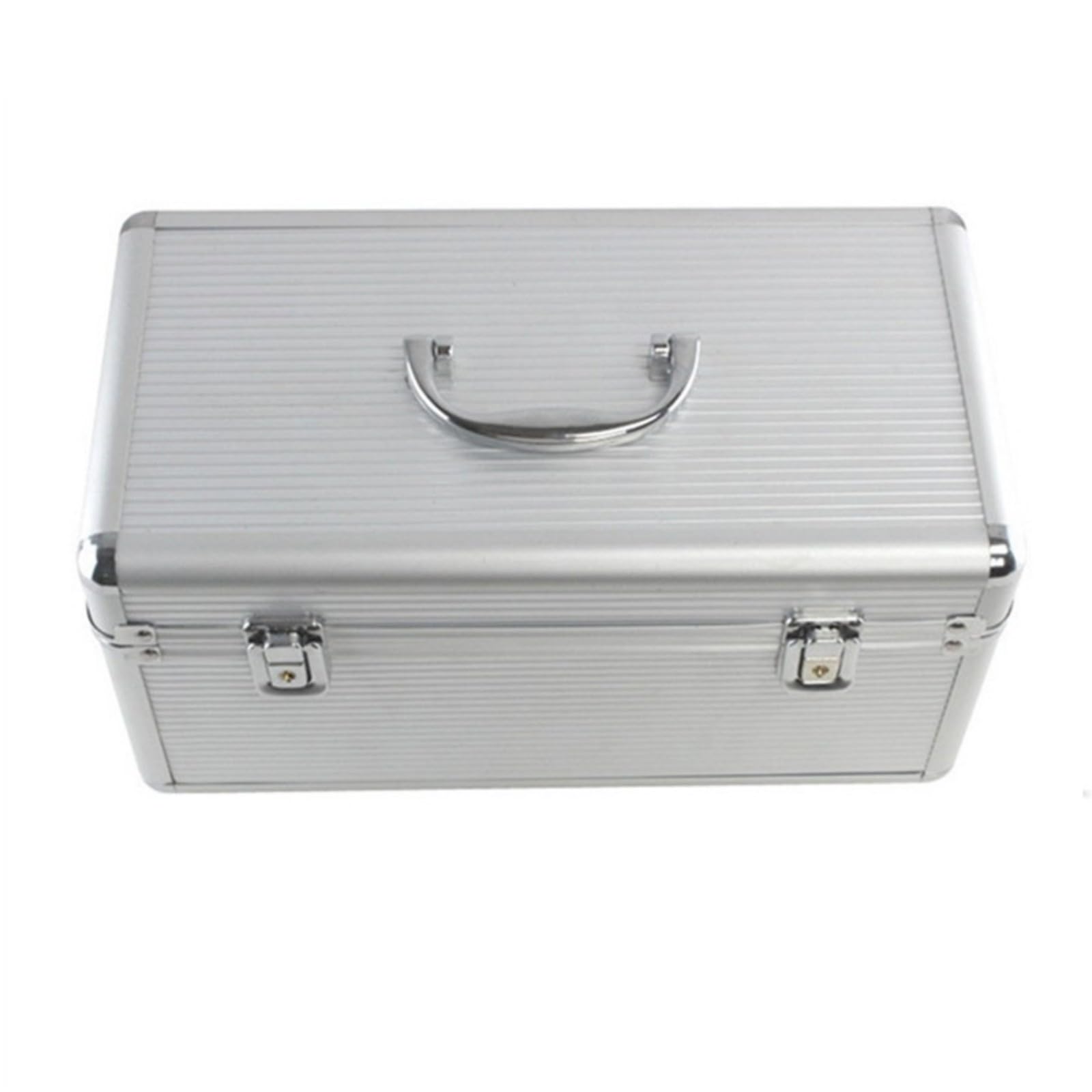 Hard Drives Case 3.5inch 10 Bay Protective Storage Suitcase with Foam Hard Case Shockproof Carrying Case