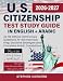 U.S. Citizenship Test Study Guide in English + Arabic: All 128 Official USCIS Civics Questions, N-400 Interview Prep, Exclusive Strategies and Complete Arabic Translations