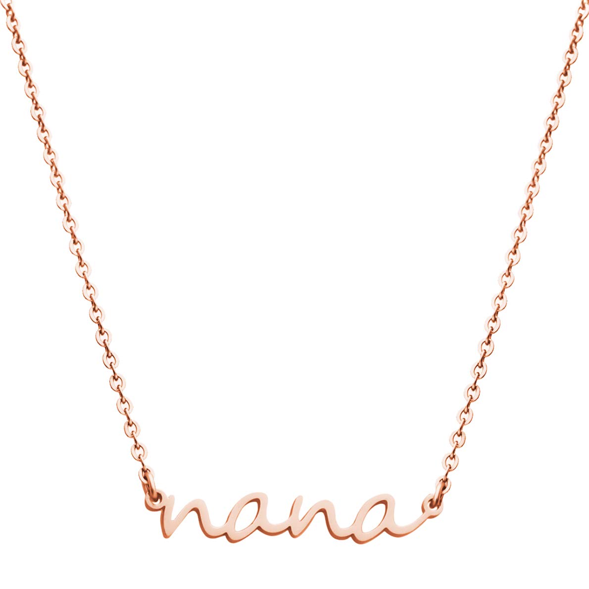 Ankiyabe Grandma Gift Necklace Gigi Mimi Bar Engraved Pendant Necklace Birthday Gifts for Grandma from Grandkid