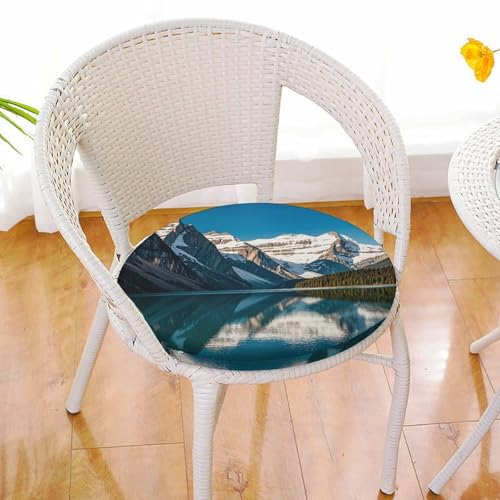 Coussin de chaise mousse mémoire de forme réversible et déhoussable pour assise confortable