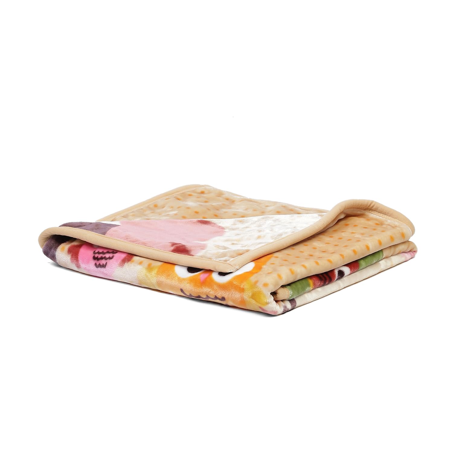 Monte Carlo Tiny Tots Kids Unisex 2 Ply 650 GSM | 1 KG Baby Winter Blanket (110 CM X 135 CM)-image-24