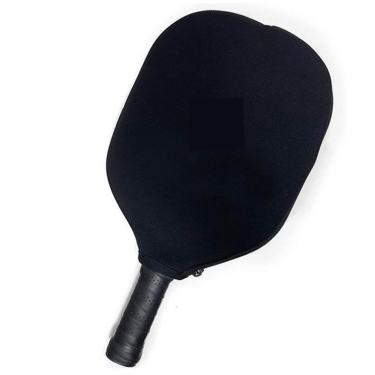 TOYANDONA Schlägerschutz Ball Gericht schützend Schutzhülle für die Schlägeraufbewahrung Tischtennis Fledermausabdeckungsfall Schutzhülle für Sportbälle Paddel Ärmel Neopren-Material Schwarz