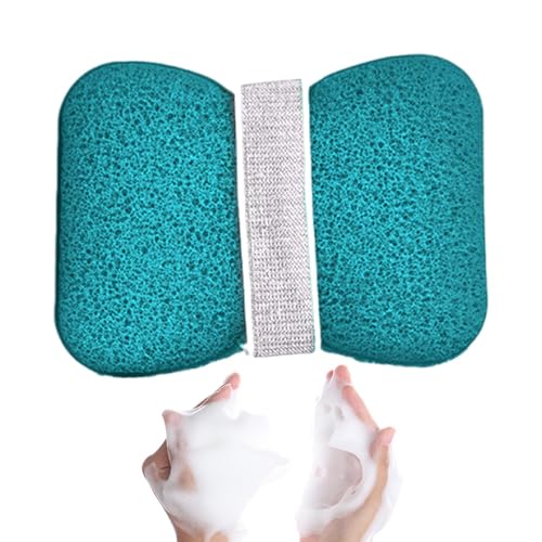 Bolsa Estropajo para Jabón | Bolsa Ahorradora de Jabón,Portajabón con Luffa Accesorio Práctico para Ducha Diaria Yoga Viaje Hotel Camping Gimnasio Hogar Baño Vacaciones