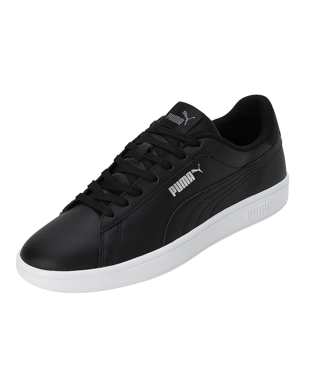PUMA Puma Smash 3.0 L Men's Sneaker 43.5 EU Puma Black Puma Black Puma White