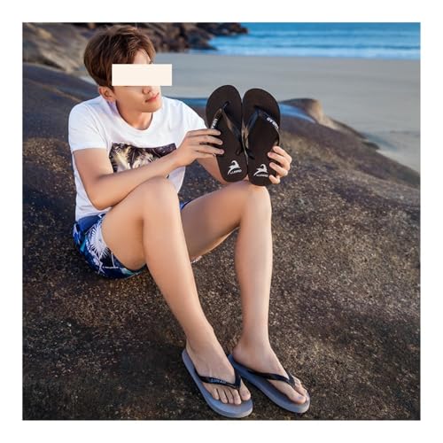 Sandals, Men's Black Flip Flops Summer Sandals - Lightweight Beach Slippers for Outdoor Flip Flops For Women3