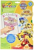 Formas My First™ CRAYOLA 81-1375-U-001 Colour & Activity Book, Paw Patrol, 32 pages with stickers, Colouring Book