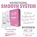 KCB Professional Smooth System, 2 Steps Brazilian Keratin Hair Treatment for Smoothing and Hair Frizz Control, Complex Blowout, Straightening, All Hair Types, Formaldehyde Free, 3.38 Fl oz / 100ml Kit