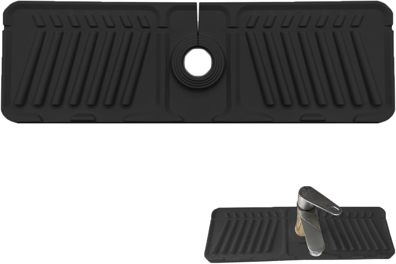 Silicone Draining Mat Around Tap, Silicone Draining Mat for Kitchen