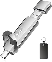 Vista 10 de Unidad de estado sólido SSD portátil externa de 64 GB, hasta 450 MB/s USB 3.2 Gen 2 de estado sólido, tipo C + USB A Dual Drive