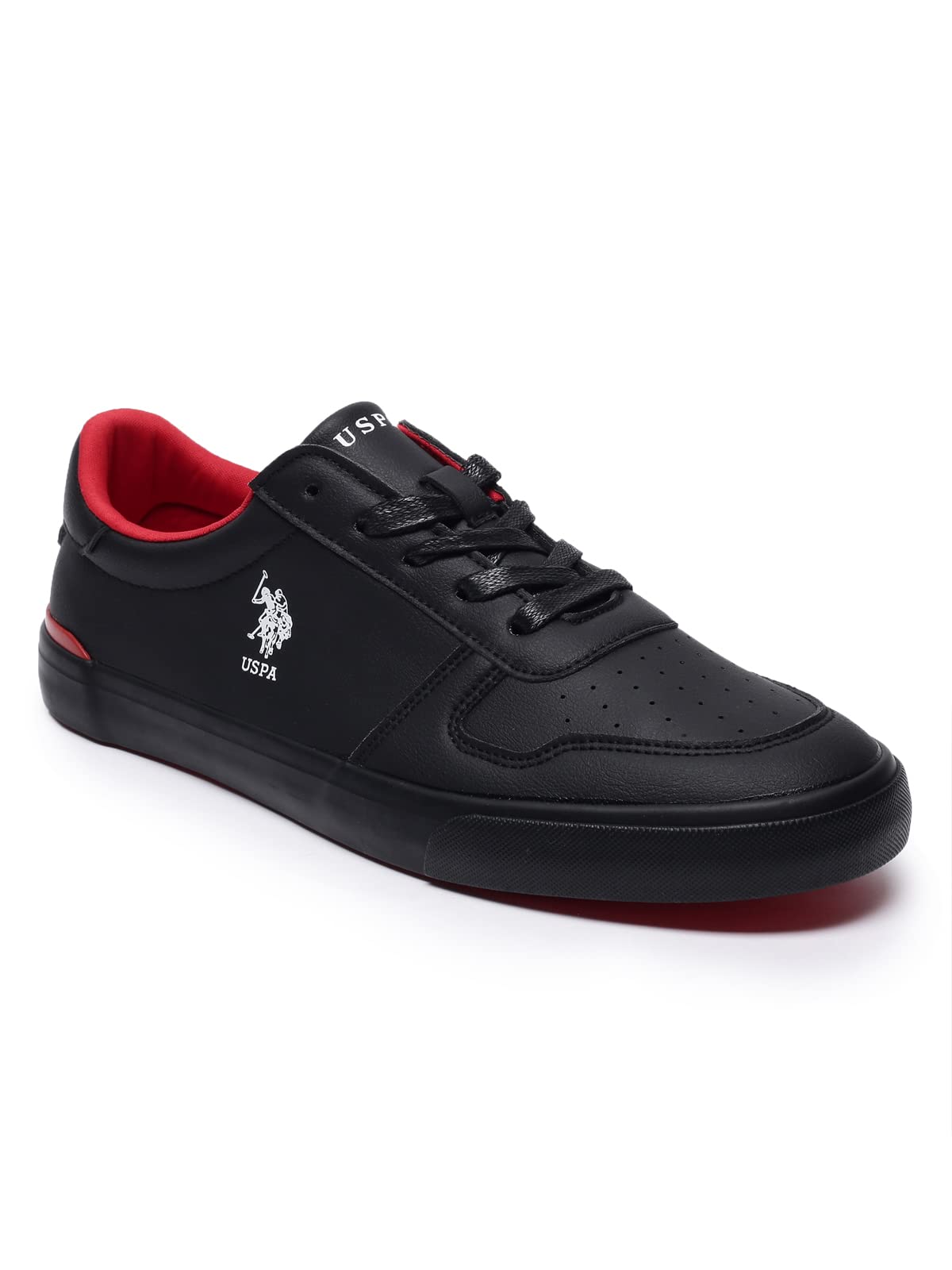 U.S. Polo Assn. Mens Britt Black Sneaker - 6 UK (2FD22582Z01) (B0B8T7B771) Amazon Price History, Amazon Price Tracker