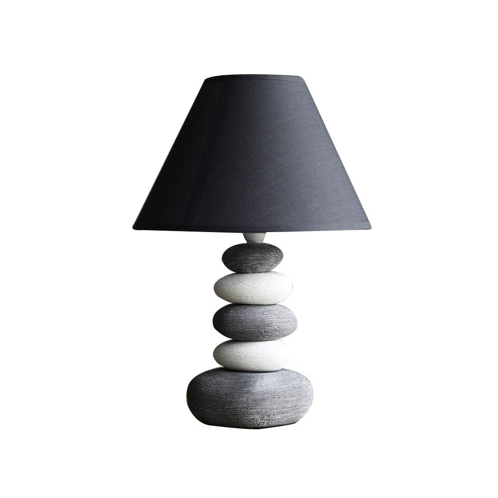 stacked stone lamp base