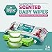 MED PRIDE Scented Baby Wipes Packs in Bulk, 24 Packs X 80 = 1920 Count, Alcohol-Free, Paraben-Free, with Aloe Vera & Vitamin E