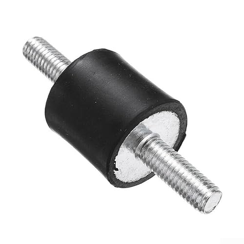 4X Rubber Dampers for Engine and Equipment Vibration Control M5, M6, M8 Compatible (M6)
