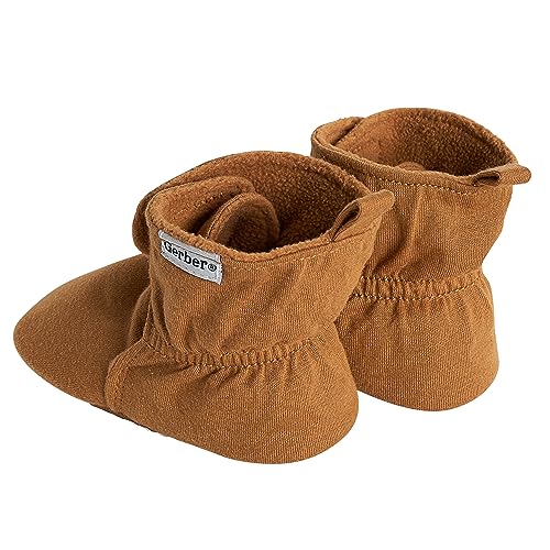 Gerber Baby Fleece Lined Wrap Fasten Non Skid Soft Slipper Booties2