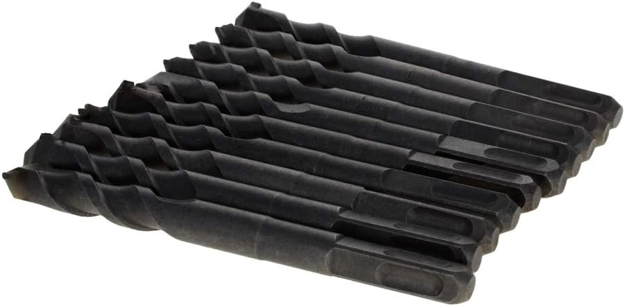 Utoolmart Hollow Square Shank Drill Bit, 16mm Bit, 150mm Long 10pcs