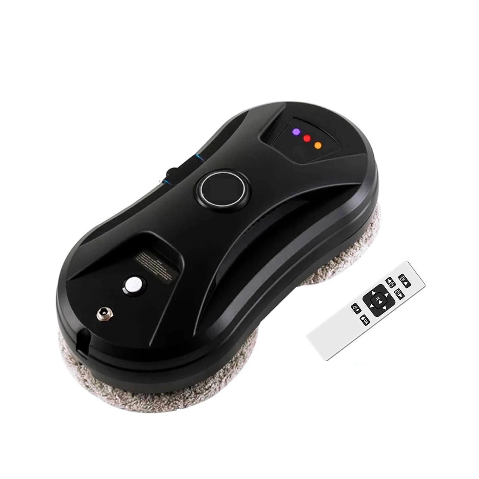 Window Cleaning Robot with Smart Water Spray Function Anti-Fall Magnetic Glass Cleaning Machine for Interior/Exterior Highrise Windows for Smooth Surfaces