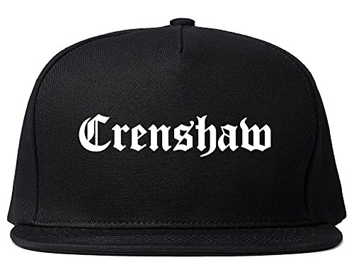 Kings Of NY Crenshaw Cali California Snapback Hat Cap Black