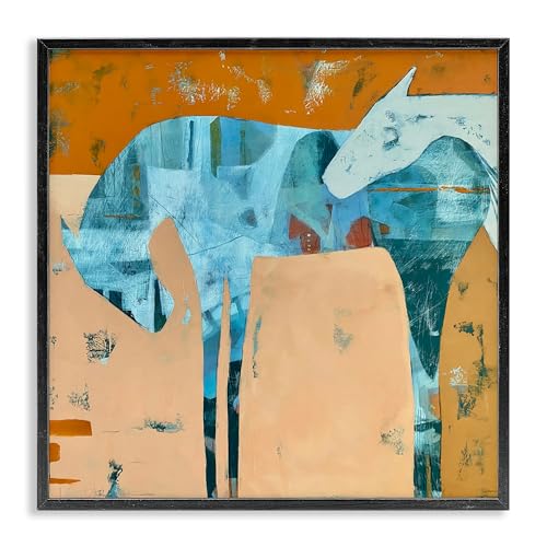 Tableau Chevaux Stupell Industries pour une ambiance bohème chic dans votre chambre à coucher