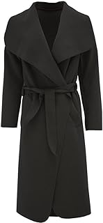 black waterfall vest