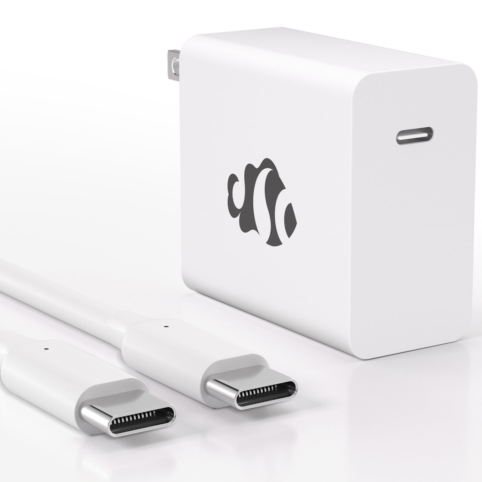 NIMO MacBook Pro Charger, 65W GaN USB C Charger Compatible with MacBook Air, Samsung Galaxy, NIMO Laptops, iPad Pro, and More, Fast Charging, Durable &amp; Compact Design, Includes 6.6FT USB C Cable